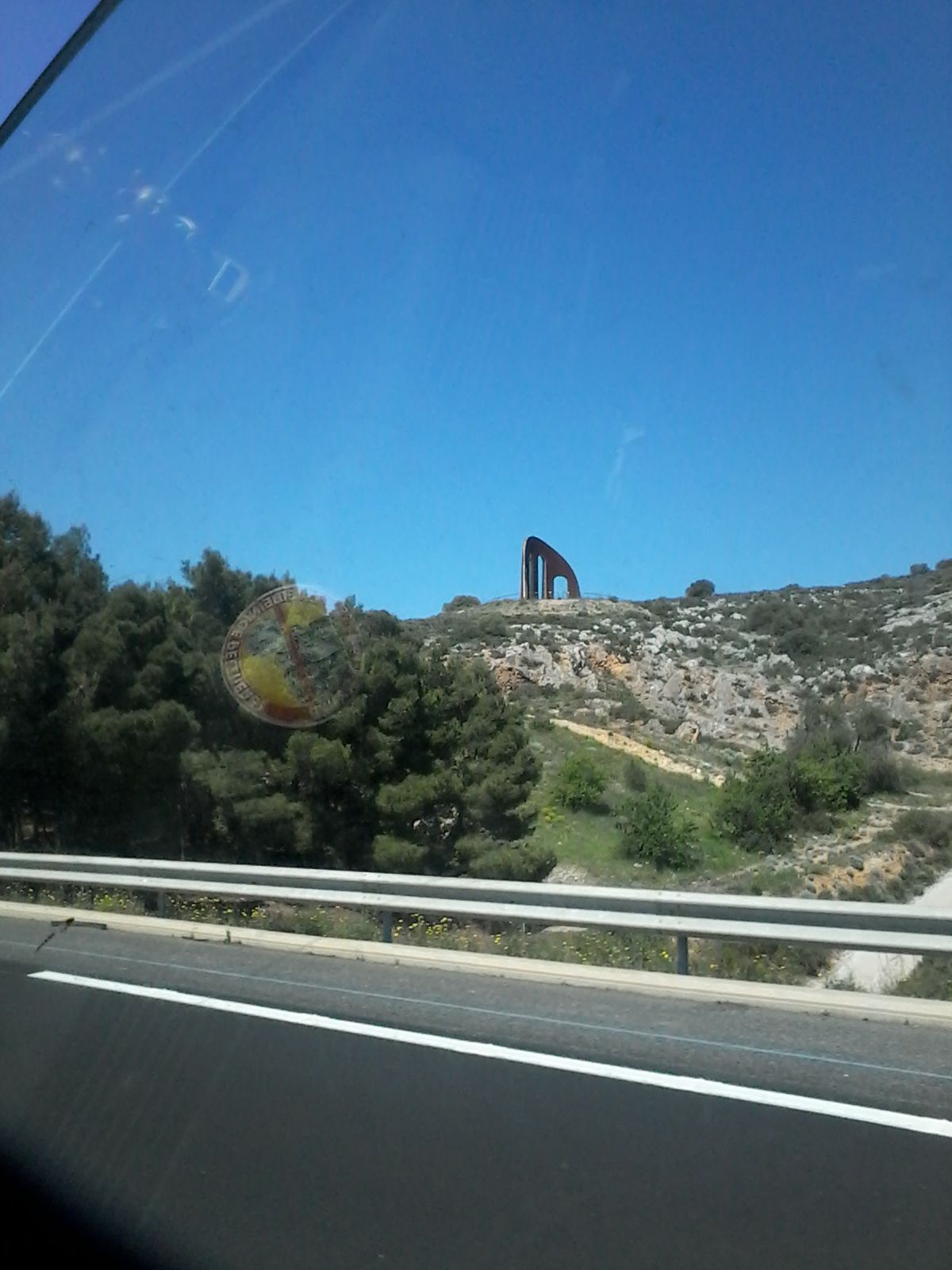 Vor der Spanischen Grenze